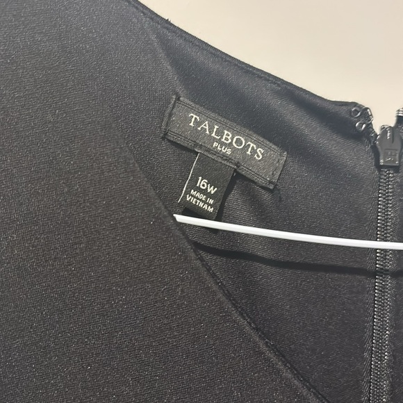 Talbots Sleeveless Dress Size 16W - Picture 4 of 6